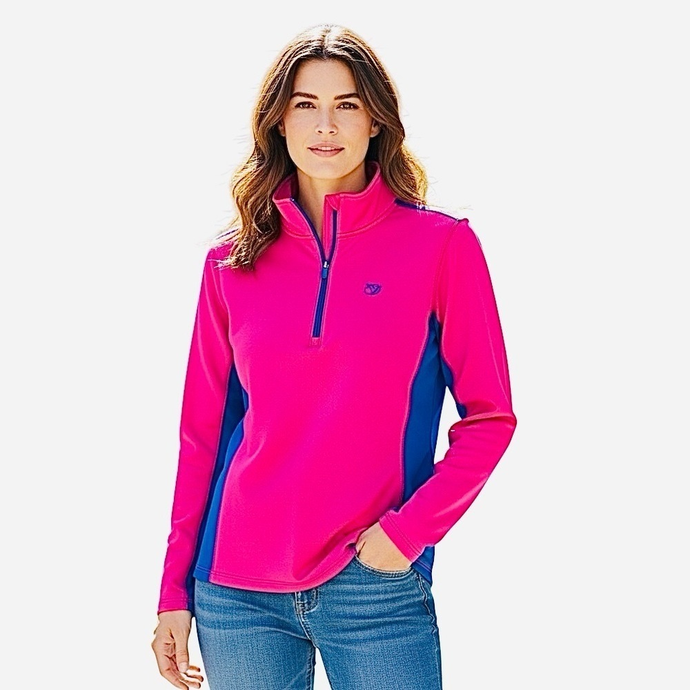 Birdies & Bows Golf/Athlet-ic/Athleisure 1/4 Zip size XL